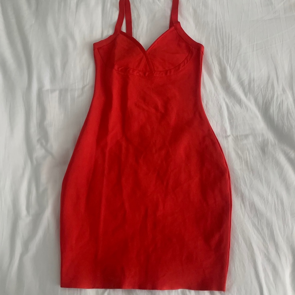 By The Way red bandage dress